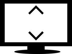 Monitor Height Svg Vector Tracing Design, Free Vectors File